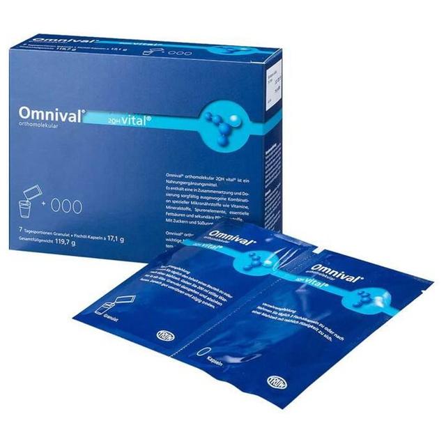OMNIVAL orthomolekul.2OH vital 7 TP Gran.+Kaps. product image