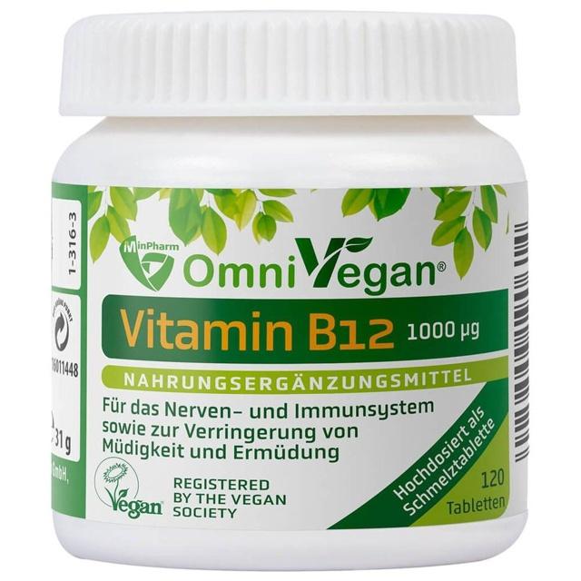 OMNIVEGAN B12 1000 μg Tabl.m.Beerengeschmack product image