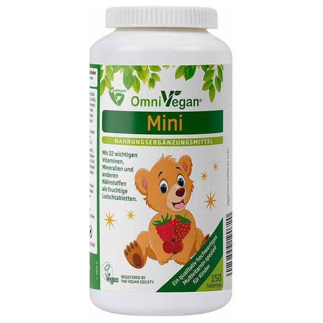 OMNIVEGAN mini Multivitamine f.Kinder Lutschtabl. product image
