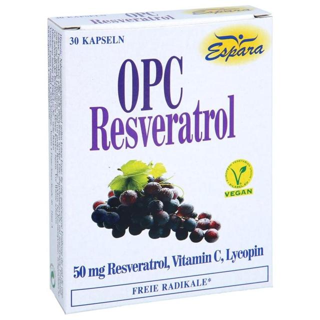 OPC RESVERATROL Kapseln product image