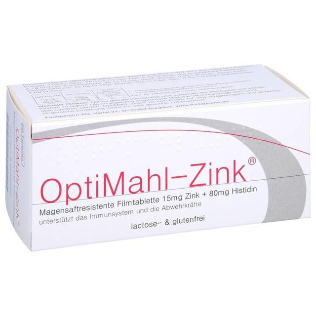 OPTIMAHL Zink 15 mg Tabletten product image