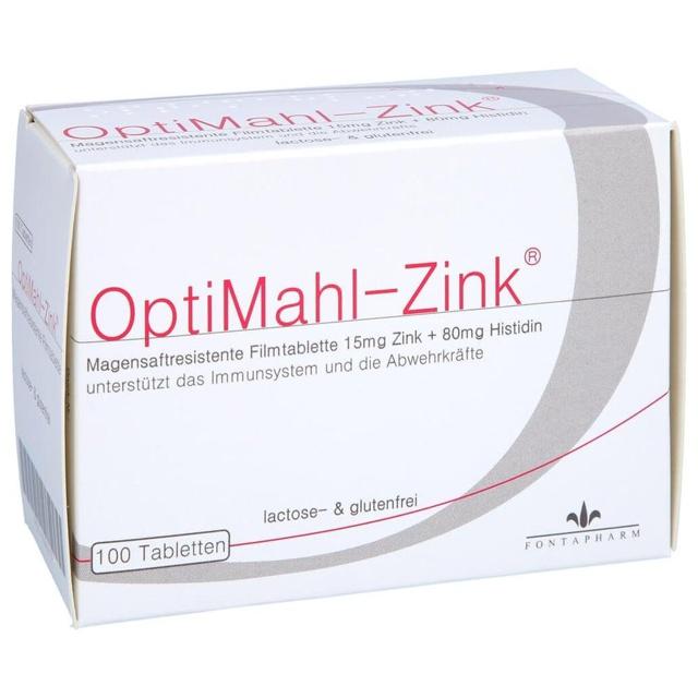 OPTIMAHL Zink 15 mg Tabletten product image