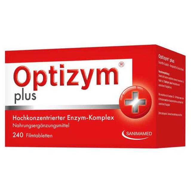Optizym hochkonzentrierter Enzym-Komplex Filmtabletten, 240 St Filmtabletten product image