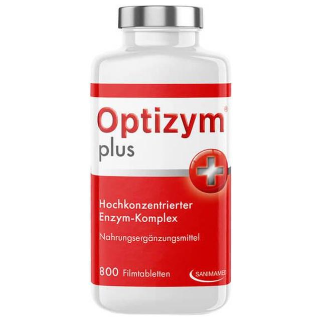 Optizym hochkonzentrierter Enzym-Komplex Filmtabletten, 800 St Filmtabletten product image