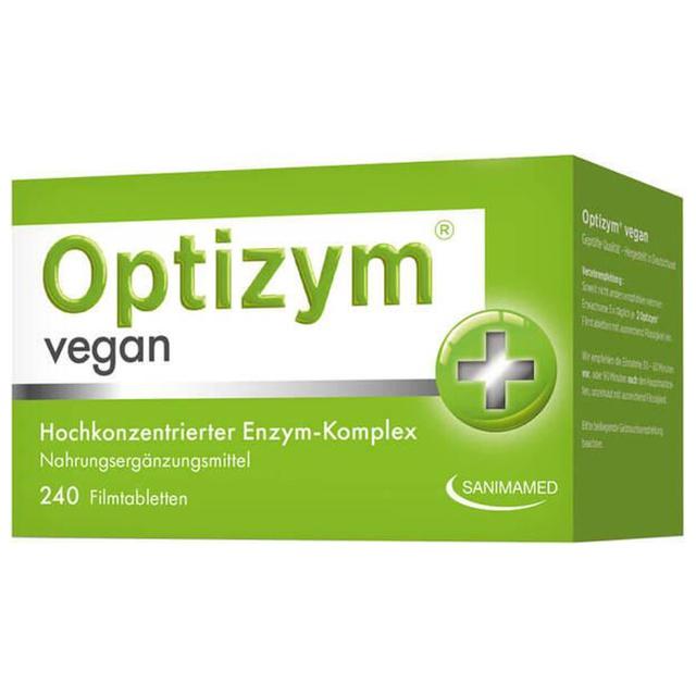 Optizym vegan Filmtabletten, 240 St Filmtabletten product image