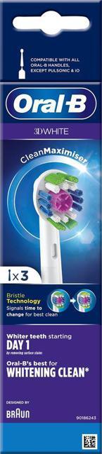 Oral-B 3D White Tandborsthuvud 3 st product image