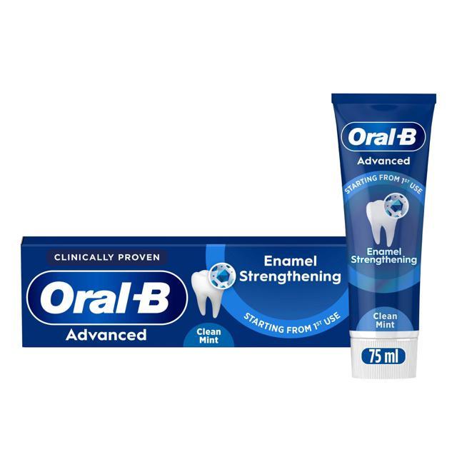 Oral-B Advanced Enamel Strengthening Clean Mint tandkräm 75 ml product image