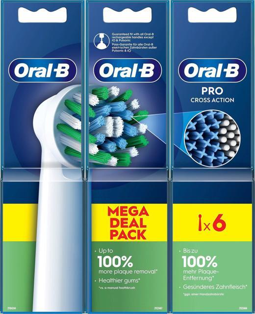 Oral-B Cross Action borsthuvuden 6 st product image