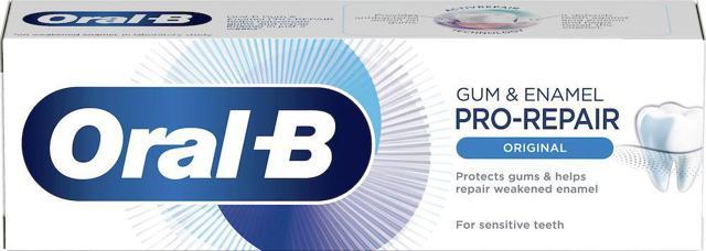Oral-B Gum & Enamel Pro Repair Original Tandkräm, 75 ml product image