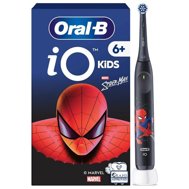 Oral-B iO 6+ Kids Marvel Spider-Man Eltandborste 1 tandborsthuvud product image