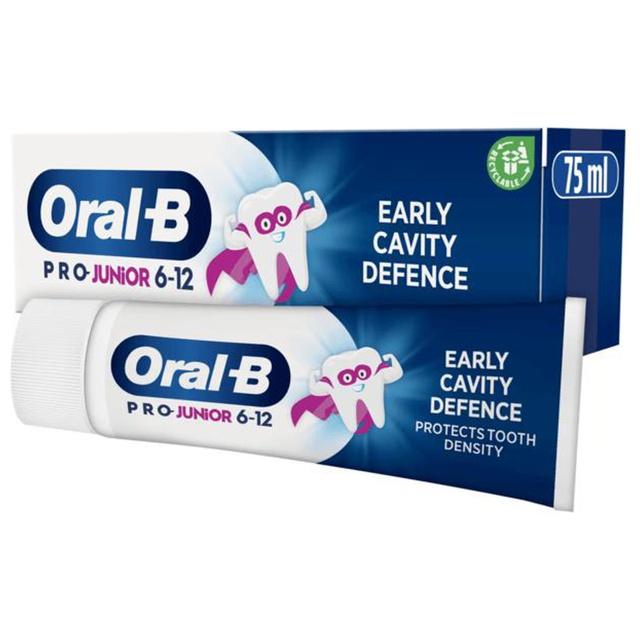 Oral-B Pro Junior Tandkräm 6-12 år 75 ml product image