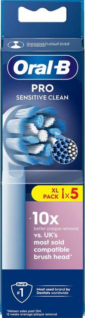 Oral-B Pro Sensitive Clean tandborsthuvuden, 5 st product image