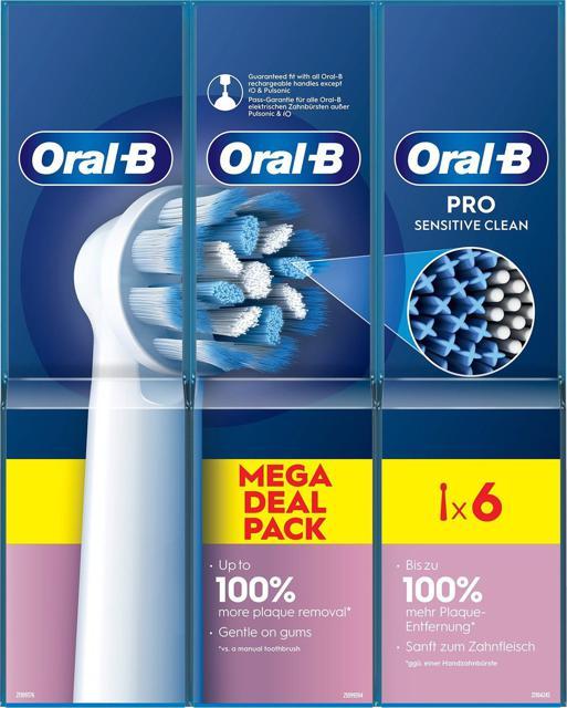 Oral-B Sensitive Clean tandborsthuvud 6 st product image