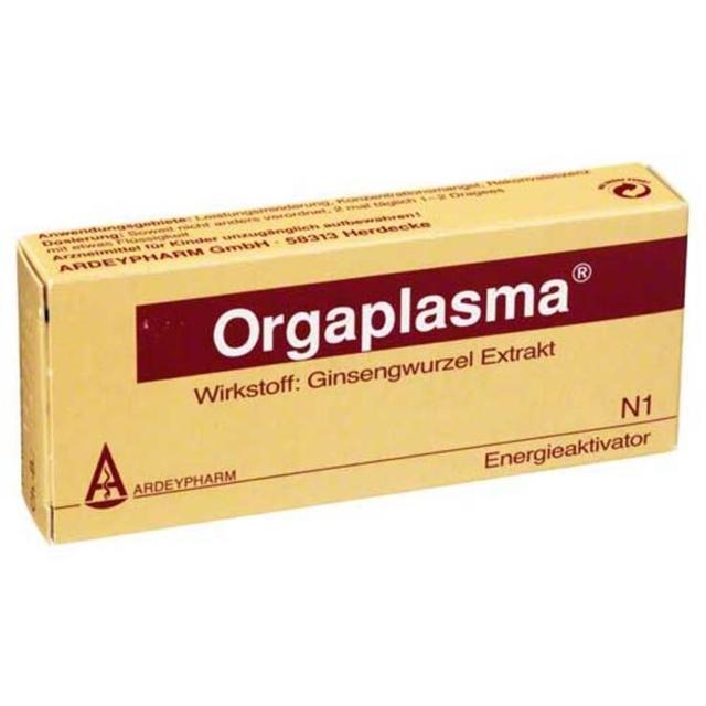 ORGAPLASMA überzogene Tabletten product image