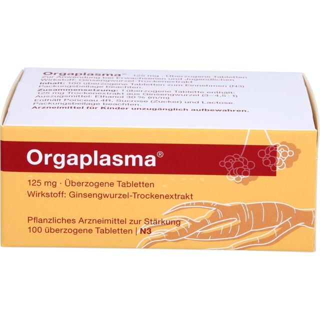 ORGAPLASMA überzogene Tabletten product image