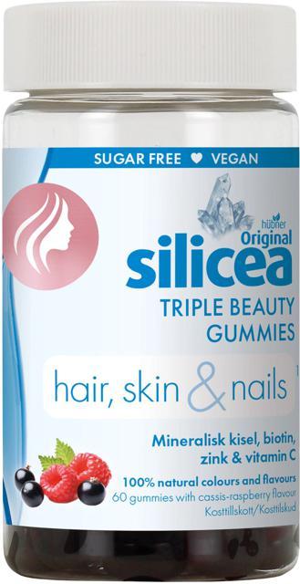 Original Silicea Triple Beauty Gummies hair skin nails 60 st product image