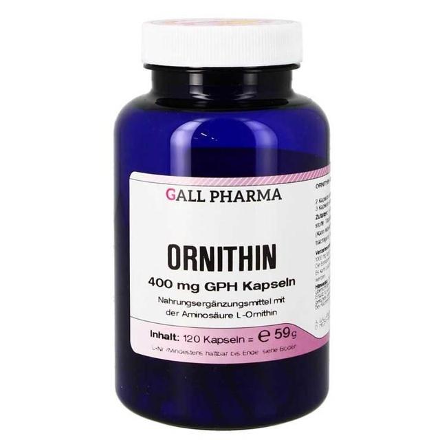 Ornithin 400 mg GPH Kapseln, 120 St Kapseln product image