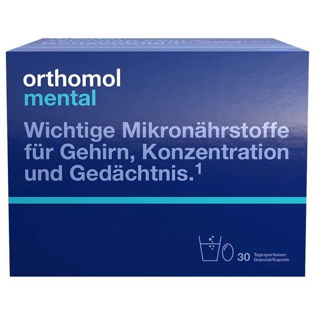 ORTHOMOL mental Granulat/Kapseln 30 Tage Kombip. product image