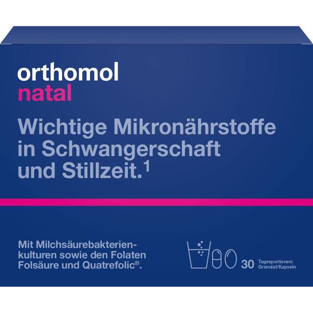 ORTHOMOL Natal Granulat/Kapseln 30 Btl.Kombipack. product image