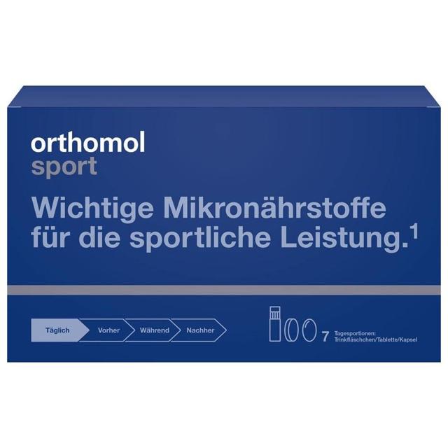 ORTHOMOL Sport Trinkfläschchen/Tabl./Kaps.Kombip. product image