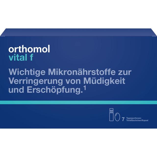 ORTHOMOL Vital F Trinkfläschchen/Kaps.Kombipack. product image