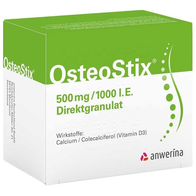 OSTEOSTIX 500 mg/1000 I.E. Direktgranulat Beutel product image