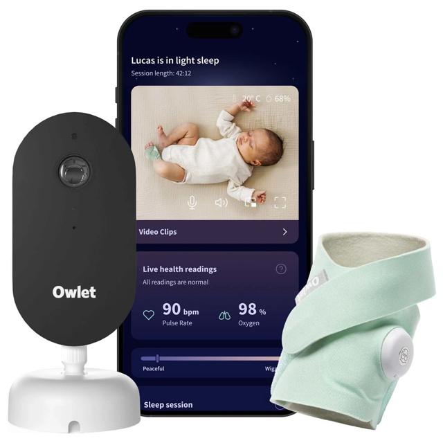Owlet Dream Duo Sock & Camera Mint product image