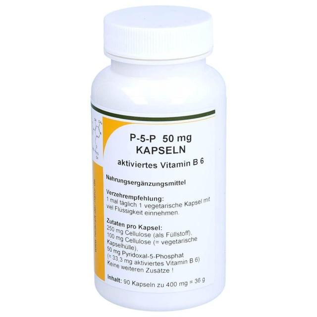 P-5-P 50 mg aktiviertes Vitamin B 6 Kapseln product image