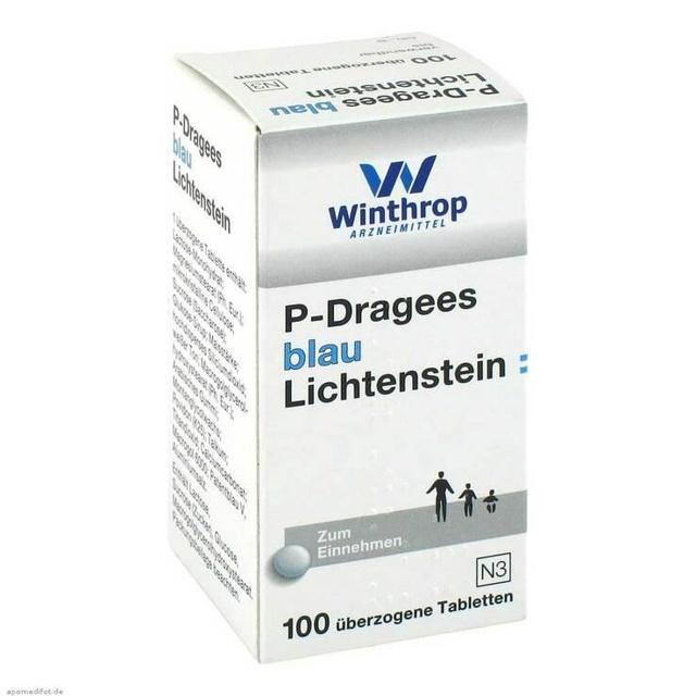 P DRAGEES blau product image