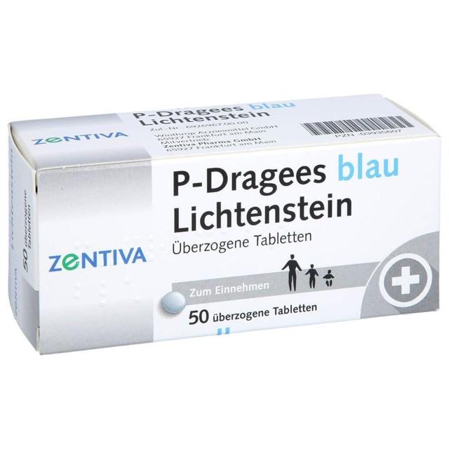 P DRAGEES blau product image