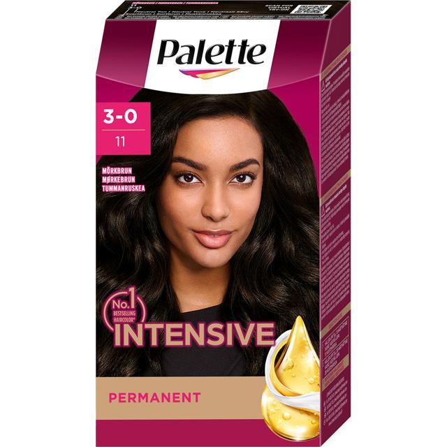 Palette Intensive Creme Coloration 3-0 Mörkbrun product image