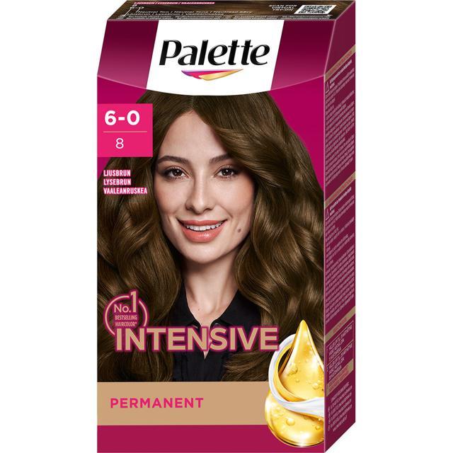 PALETTE Intensive Creme Coloration 6-0 Ljusbrun product image