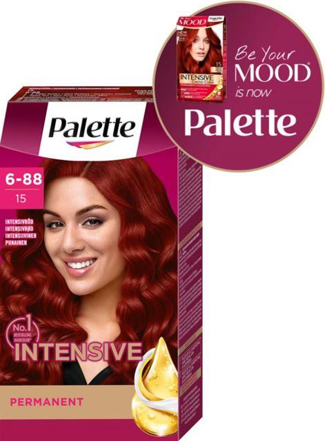Palette Intensive Creme Coloration 6-88 Intensivröd product image