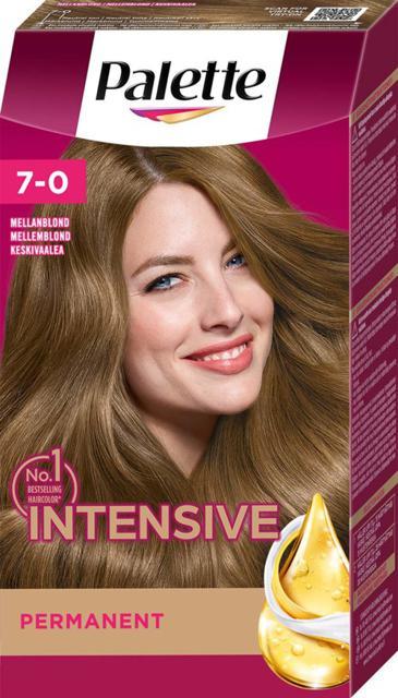 Palette Intensive Creme Coloration 7-0 Mellanblond product image