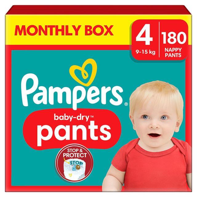 Pampers Baby-Dry stl 4 9-15 kg 180 st product image