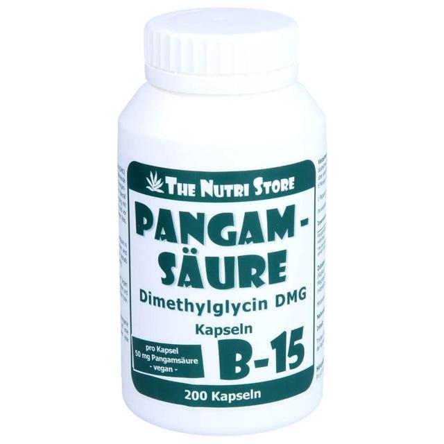 PANGAMSÄURE B15 50 mg vegetarische Kapseln product image