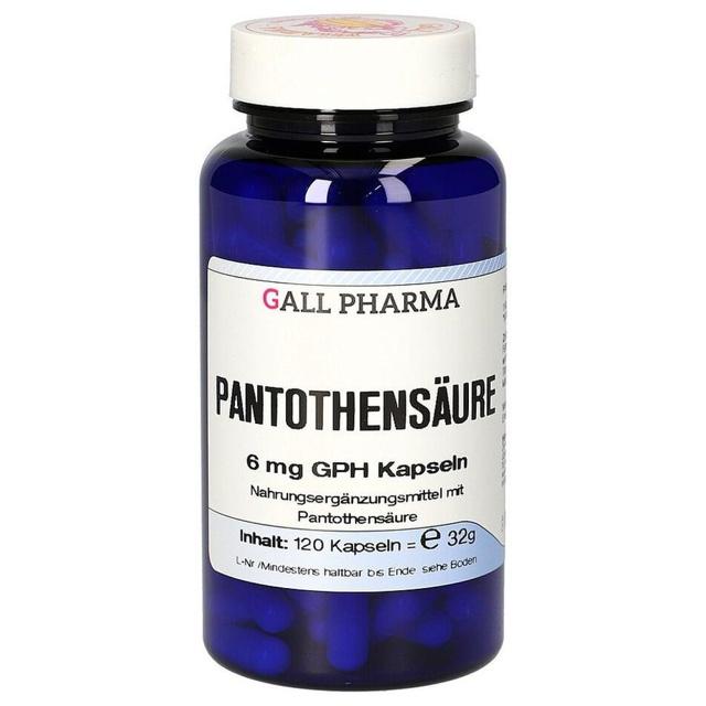 PANTOTHENSÄURE 6 mg GPH Kapseln product image