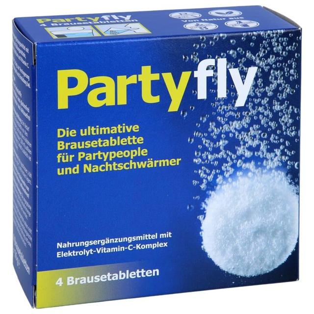 Partyfly 4 St Brausetabletten product image