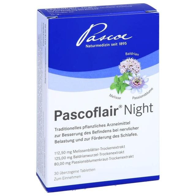 PASCOFLAIR Night überzogene Tabletten product image
