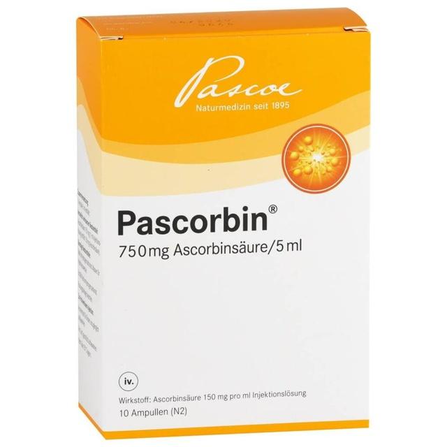 PASCORBIN Injektionslösung Ampullen product image