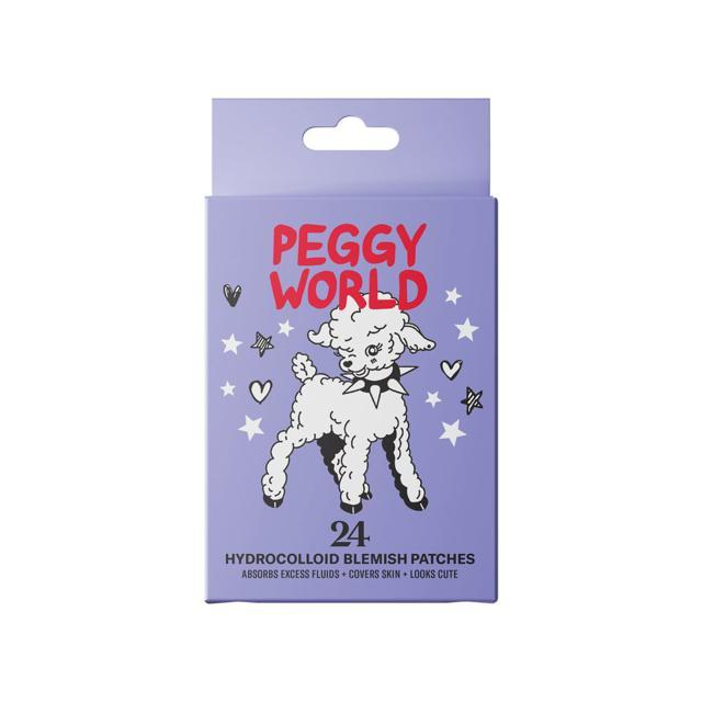 Peggy World Blemish Patches Hearts and Stars Purple 24 st product image