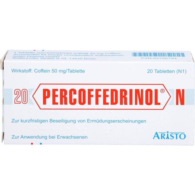 PERCOFFEDRINOL N 50 mg Tabletten product image