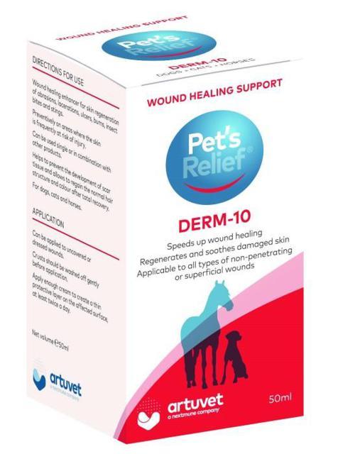 Pet's Relief Derm-10 Sårläkningskräm 50 ml product image