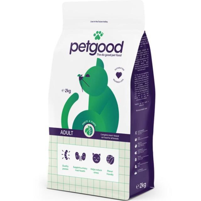 Petgood Insektsbaserat helfoder för vuxna katter 2 kg product image