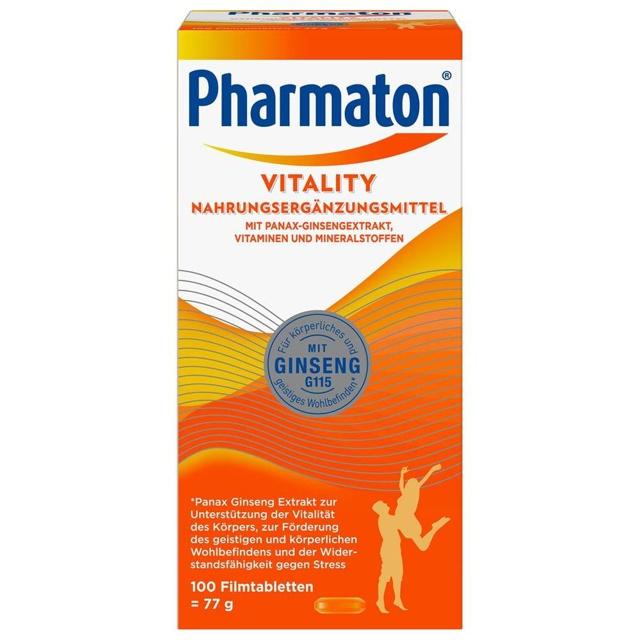 PHARMATON Vitality Filmtabletten product image
