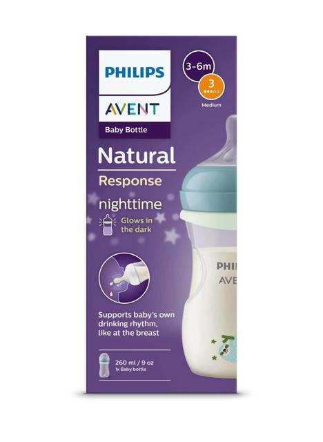 Philips Avent Natural Response nappflaska för natt product image