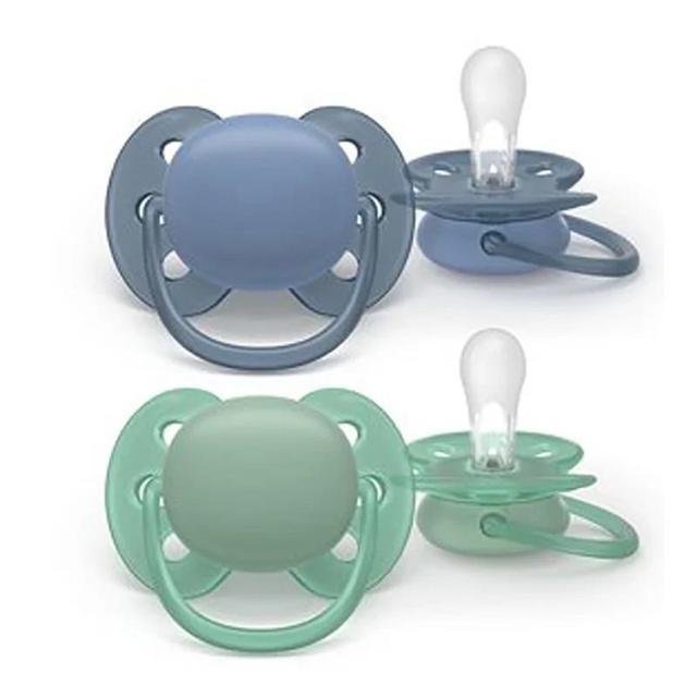 Philips Avent Soothie Napp Blå 0-6 mån 2-pack product image