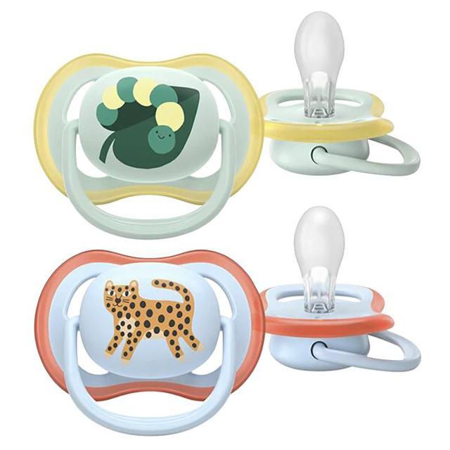 Philips Avent Ultra Air Napp 0-6 mån 2-pack Grön/Blå product image