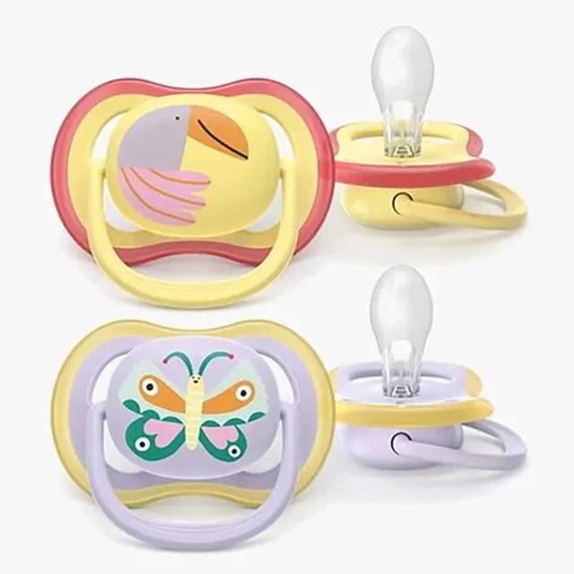 Philips Avent Ultra Air Napp 0-6 mån 2-pack Lila/Gul product image