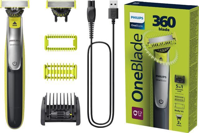 Philips OneBlade 360 ansikts- och kroppstrimmer QP2834/23 product image